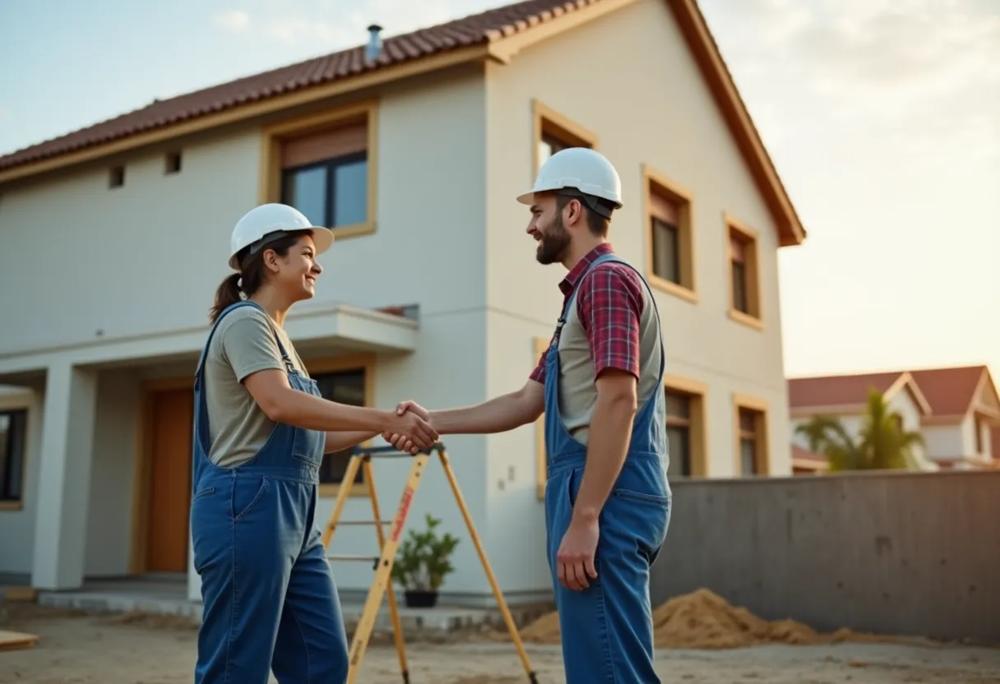 Construction handshake